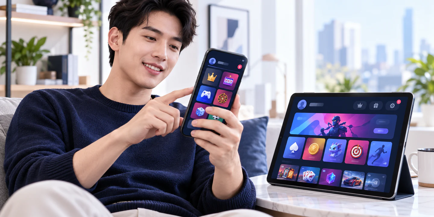 XXVIP dùng trên điện thoại theo game nổi bật và dịch vụ thành viên